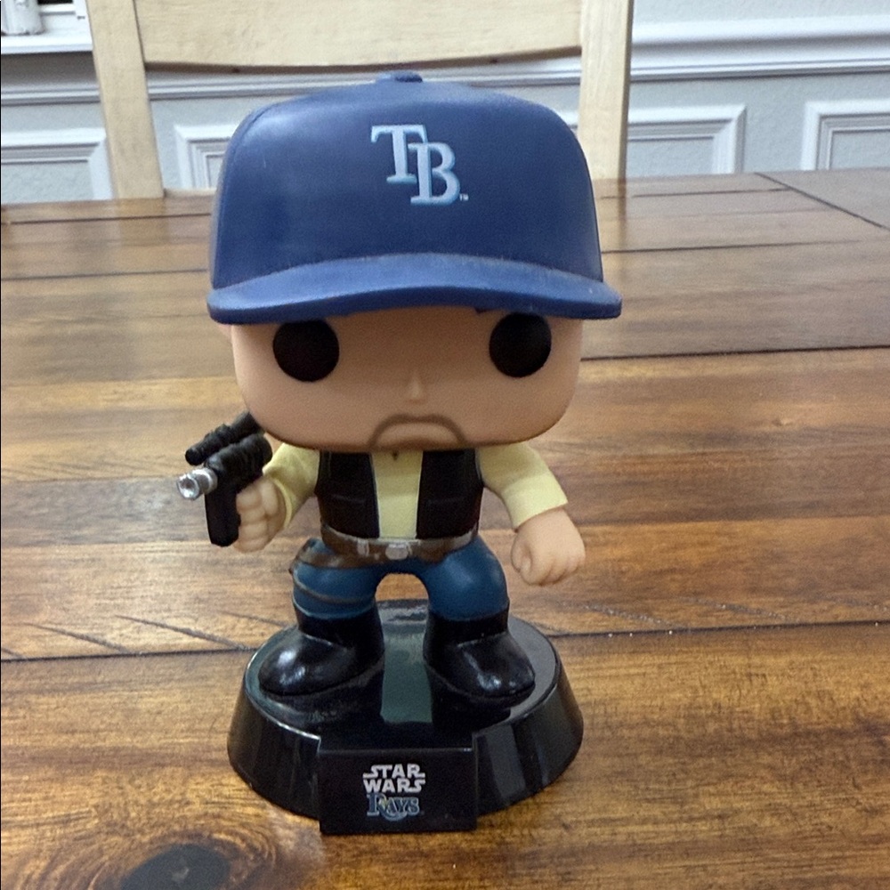 Funko Pop! Star Wars Kevin Kiermaier SE [Han Solo] Tampa Bay Rays Exclusive.